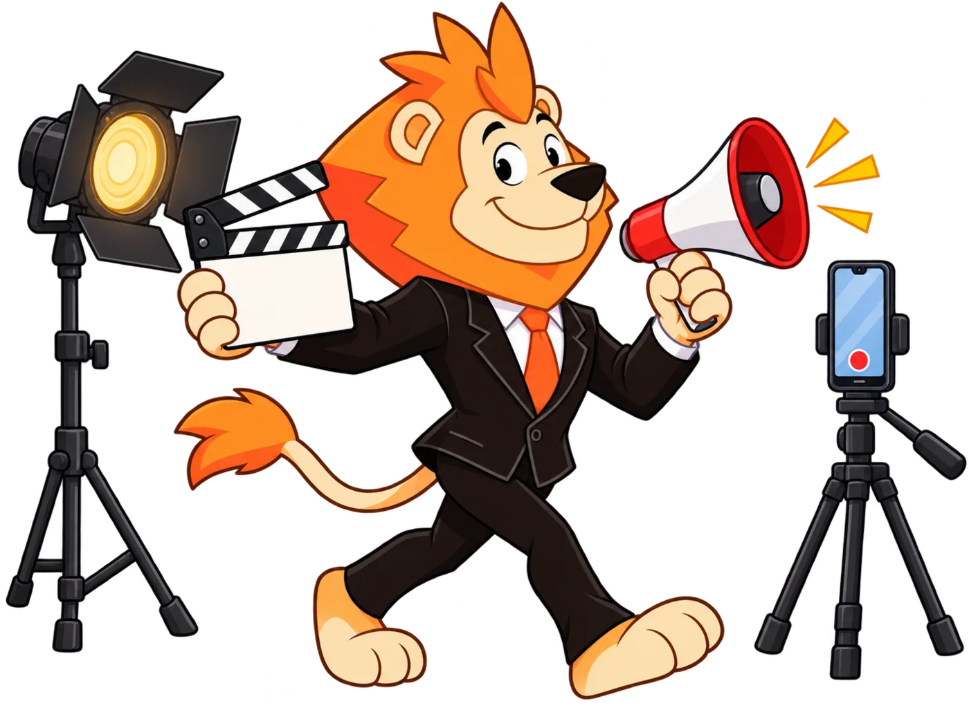 El Leoncito como director de cine